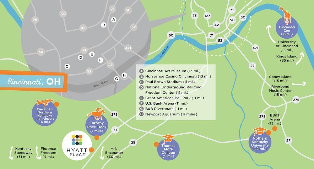 Hyatt Place Cincinnati Airport Florence Ngoại thất bức ảnh